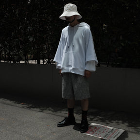 GREI. / WIDE BRIM BUCKET HAT NATURAL