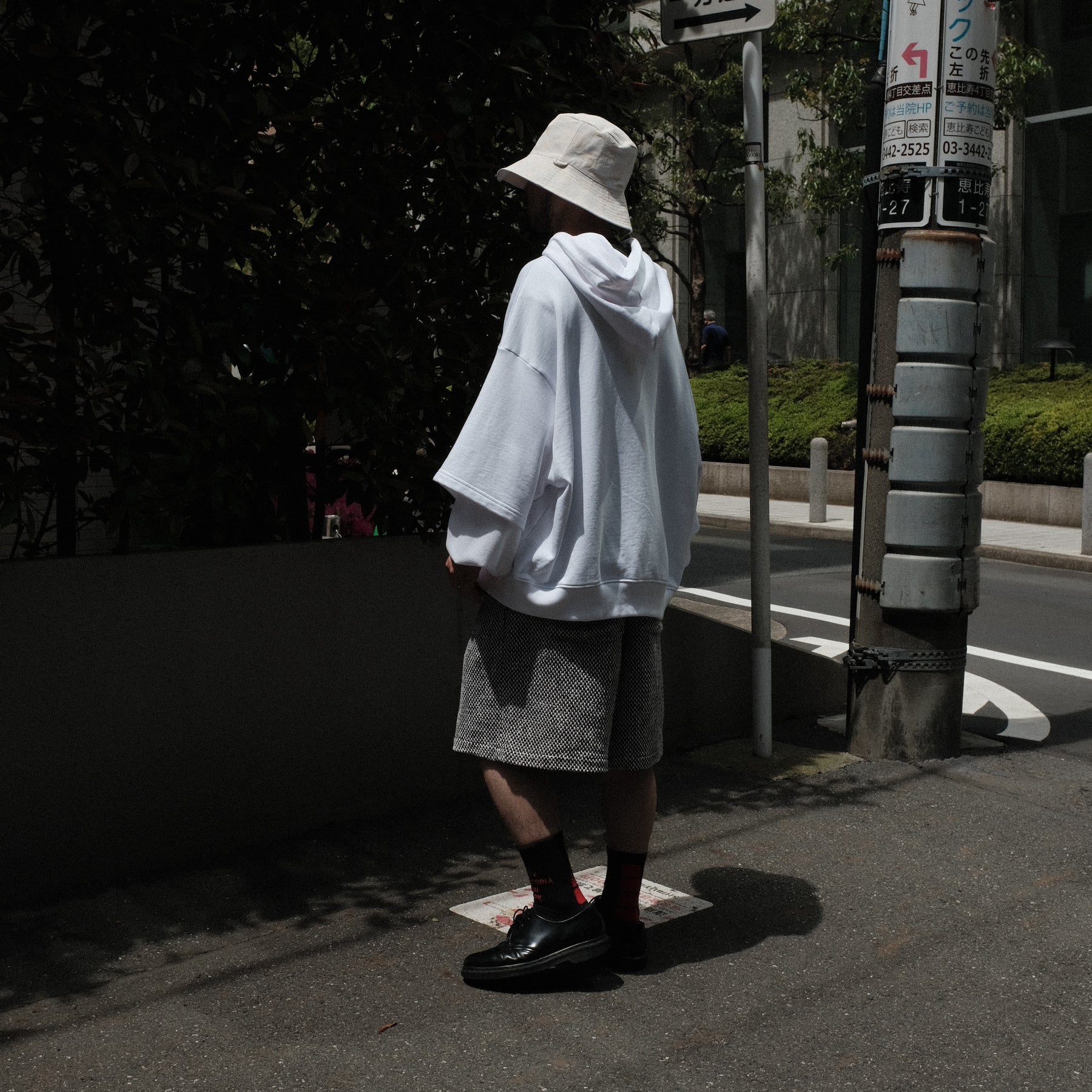 GREI. / WIDE BRIM BUCKET HAT NATURAL