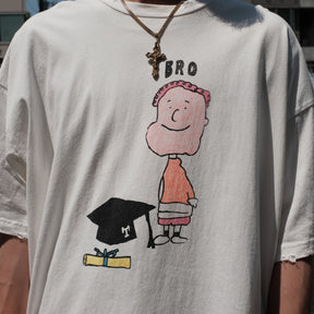 TEPPEI FURUYAMA / HALF SLEEVE T-SHIRT BRO ORANGE