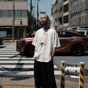 TEPPEI FURUYAMA / HALF SLEEVE T-SHIRT BRO ORANGE