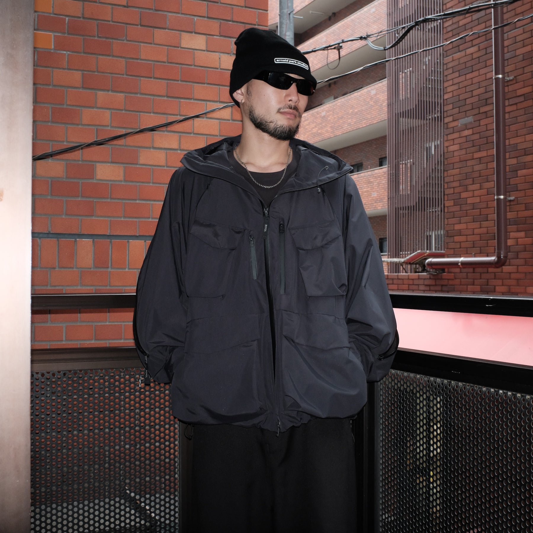 ROTOL / VENTILATION SHELL PARKA BLACK