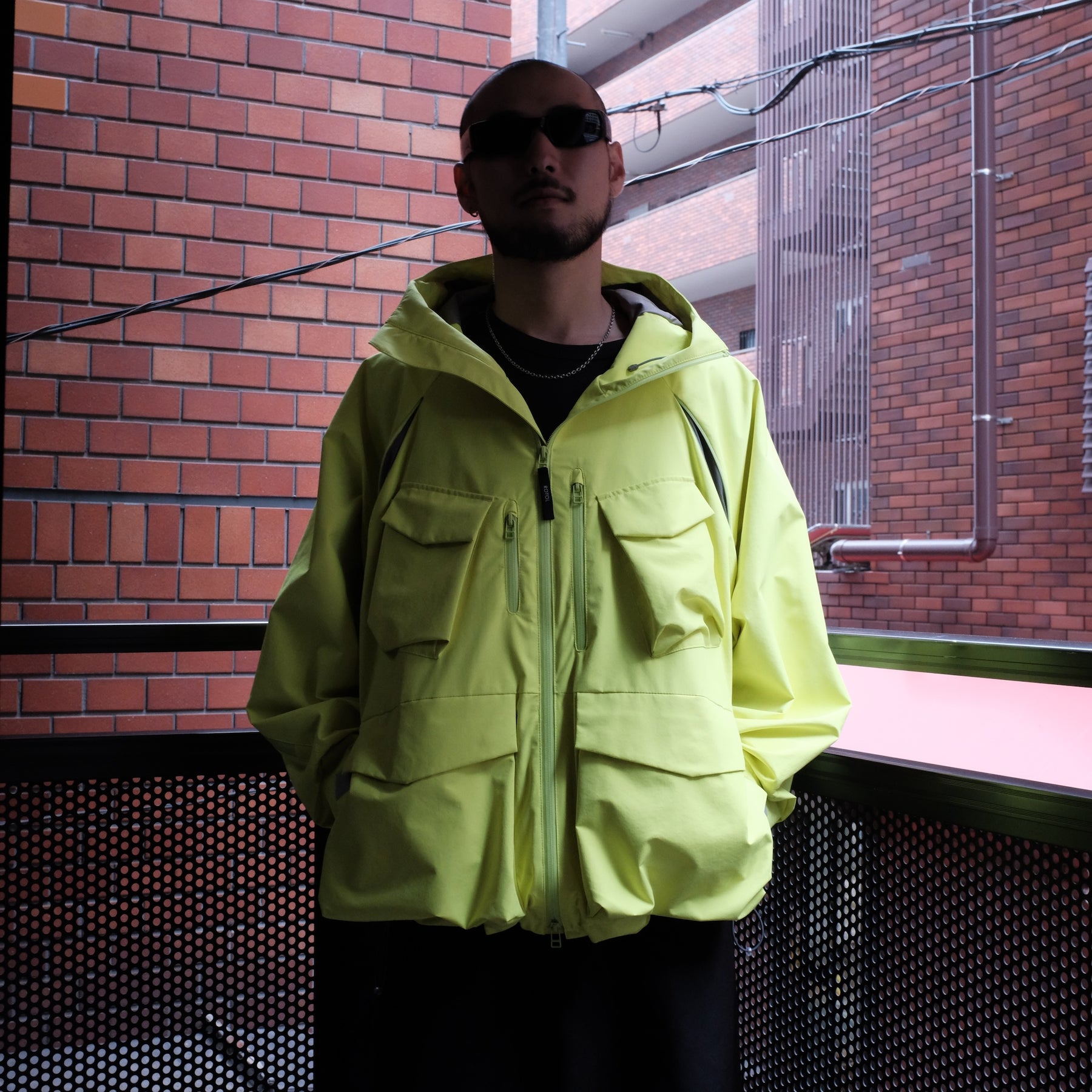 ROTOL / VENTILATION SHELL PARKA LIME