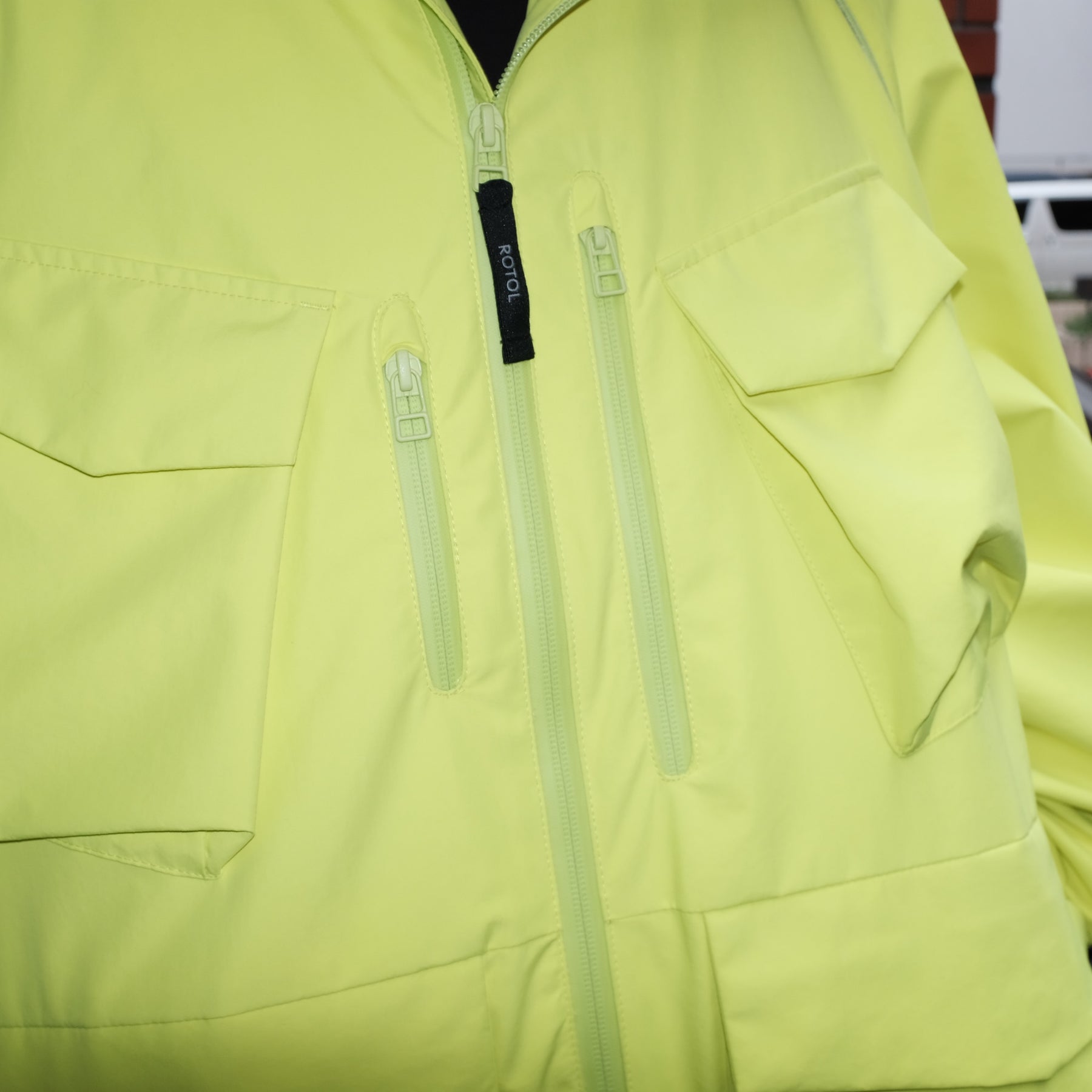 ROTOL / VENTILATION SHELL PARKA LIME