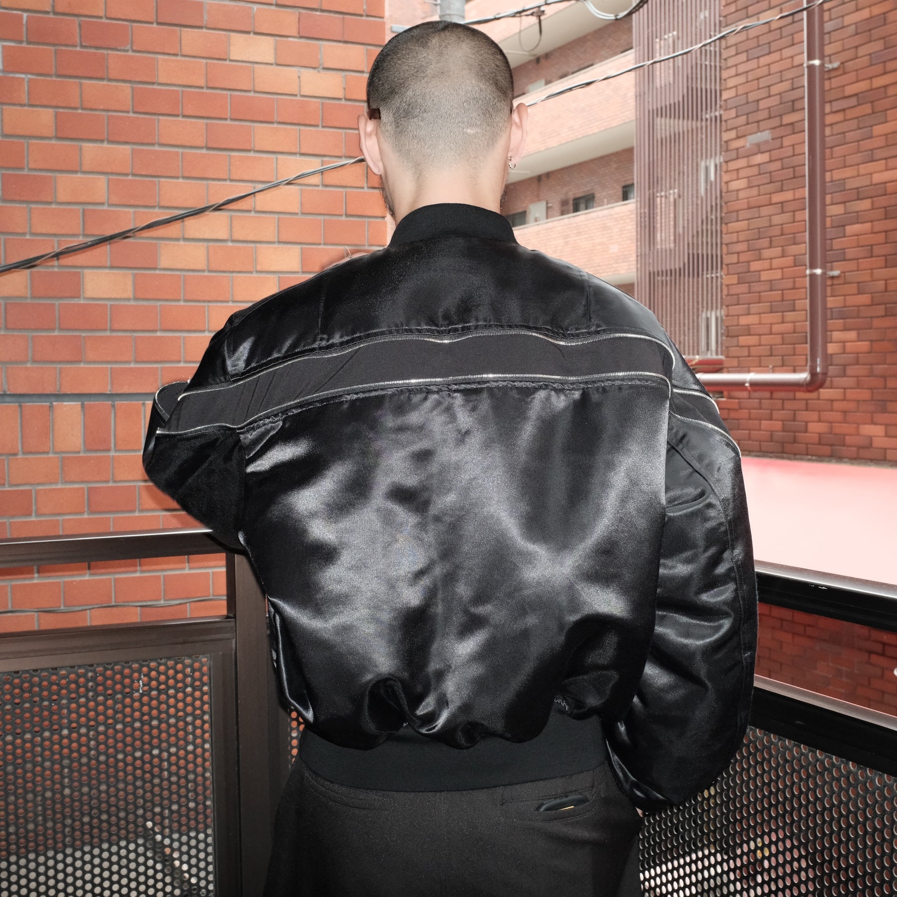 ROTOL / TORNADO BOMBER BLOUSON BLACK