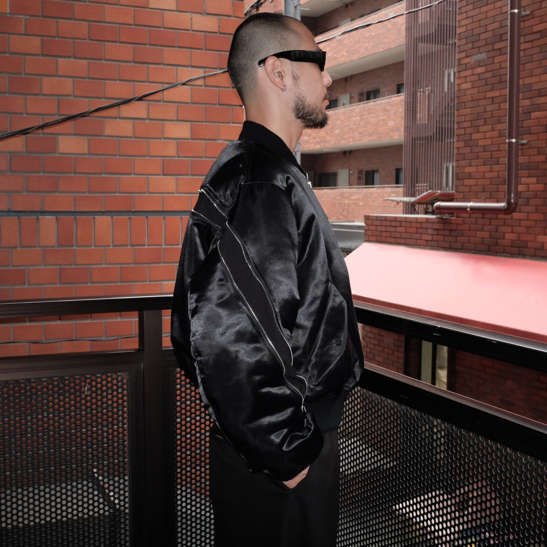 ROTOL / TORNADO BOMBER BLOUSON BLACK