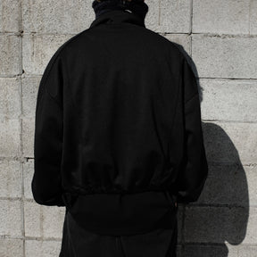 WILLY CHAVARRIA / WARRIOR BOMBER TRACK JACKET 24SS WILLY BLACK
