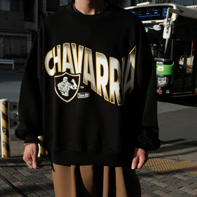 【RESTOCK】 WILLY CHAVARRIA / PITTSBURG BOMBER CREW SOLID BLACK