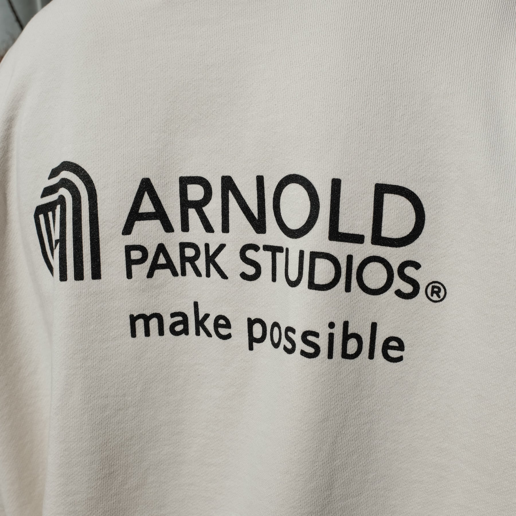 ARNOLD PARK STUDIOS / SEMICONDUCTOR MULTI LOGO CREW ANTIQUE WHITE