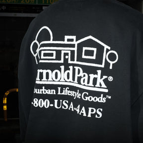 <span style="color: #f50b0b;">Last One</span> ARNOLD PARK STUDIOS / REAL ESTATE LOGO CREW FADED BLACK