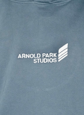 <span style="color: #f50b0b;">Last One</span> ARNOLD PARK STUDIOS / FOUNDATION LOGO HOODIE NAVY