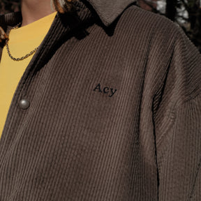 <span style="color: #f50b0b;">Last One</span> Acy / VENTILATED COACH JACKET CHARCOAL