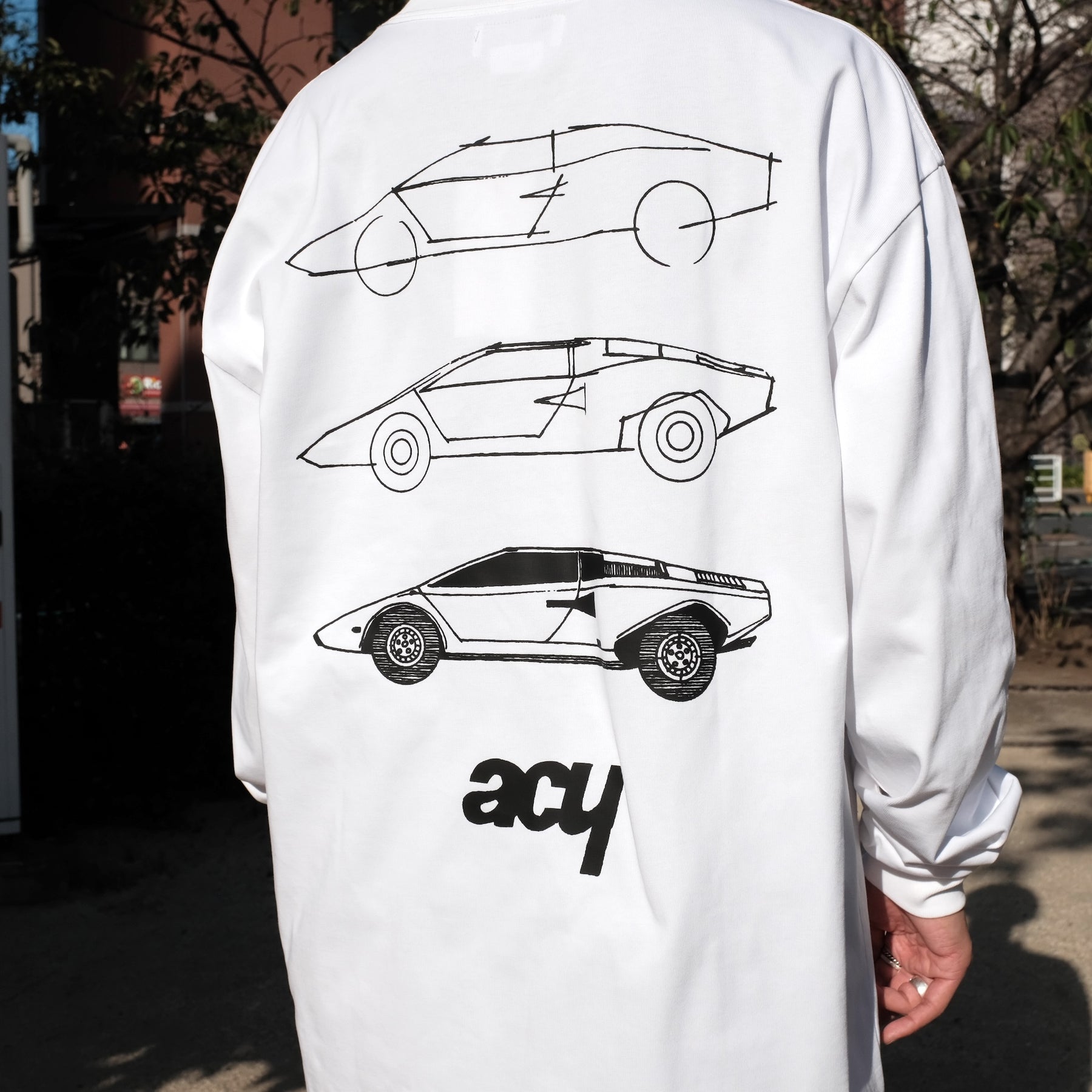 Acy / 400 LS T WHITE