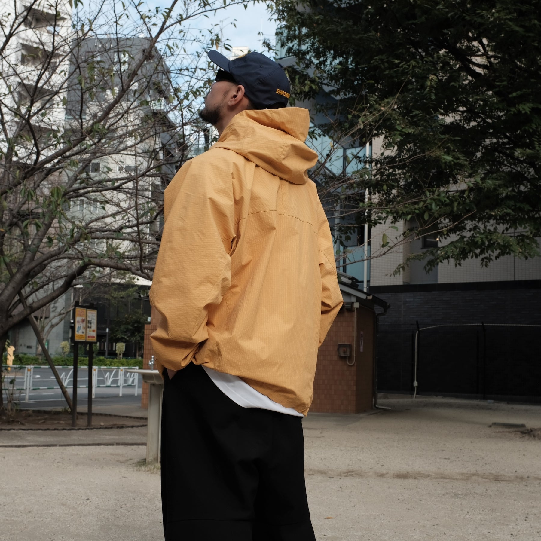 Acy / NYLON ANORAK V2 MUSTARD