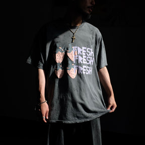 <span style="color: #ff2a00;">Last One</span> WESTFALL / FRESH MULTI BERRY T-SHIRT SS CHARCOAL