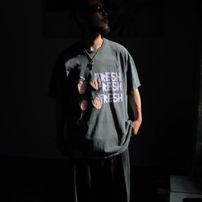 <span style="color: #ff2a00;">Last One</span> WESTFALL / FRESH MULTI BERRY T-SHIRT SS CHARCOAL