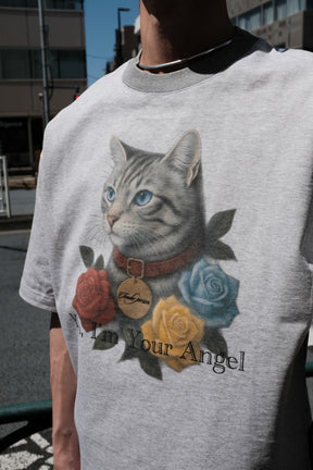 <span style="color: #f50b0b;">Last One</span> TENDER PERSON / AMERICAN SHORTHAIR TEE GREY