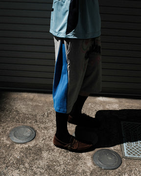 <span style="color: #f50b0b;">Last One</span> TENDER PERSON / AIRBRUSHED HARF SWEAT PANTS GREY