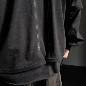 WESTFALL / WHATEVERWORKS DOUBLE SHIRT LS BLACK