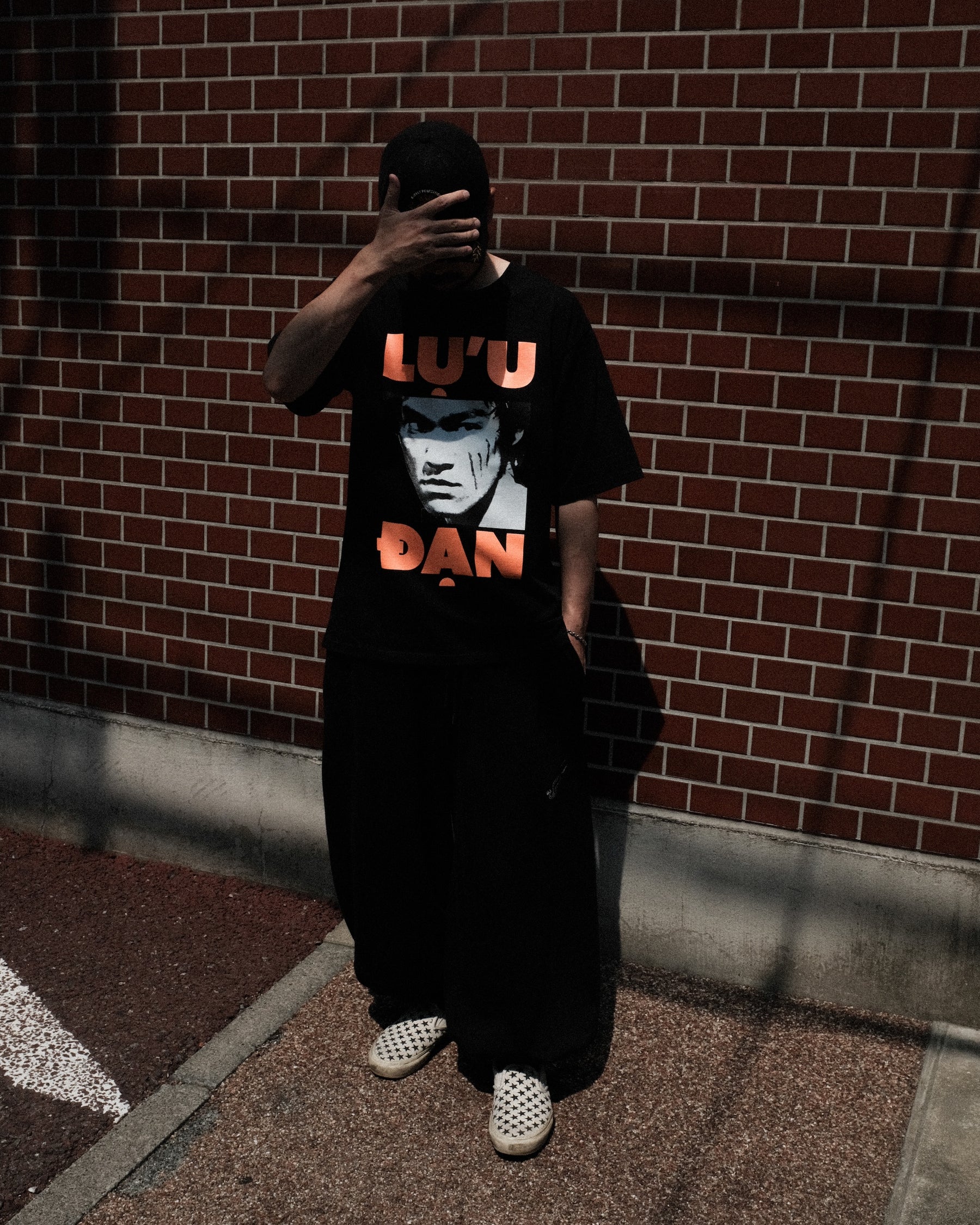 LU'U DAN / BAGGY BONTAN SWEATPANTS BLACK