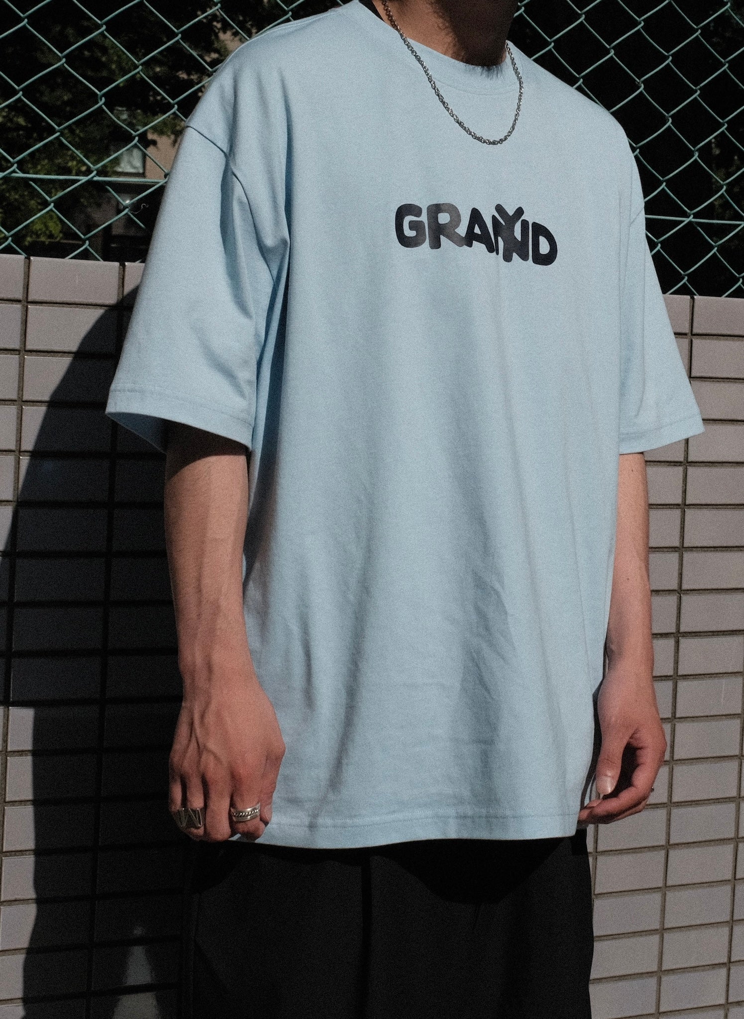 Grand Collection / GRAND NY T PALE BLUE
