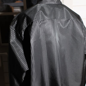 TENDER PERSON / LOWRIDER STRIPE SHIRT BLACK