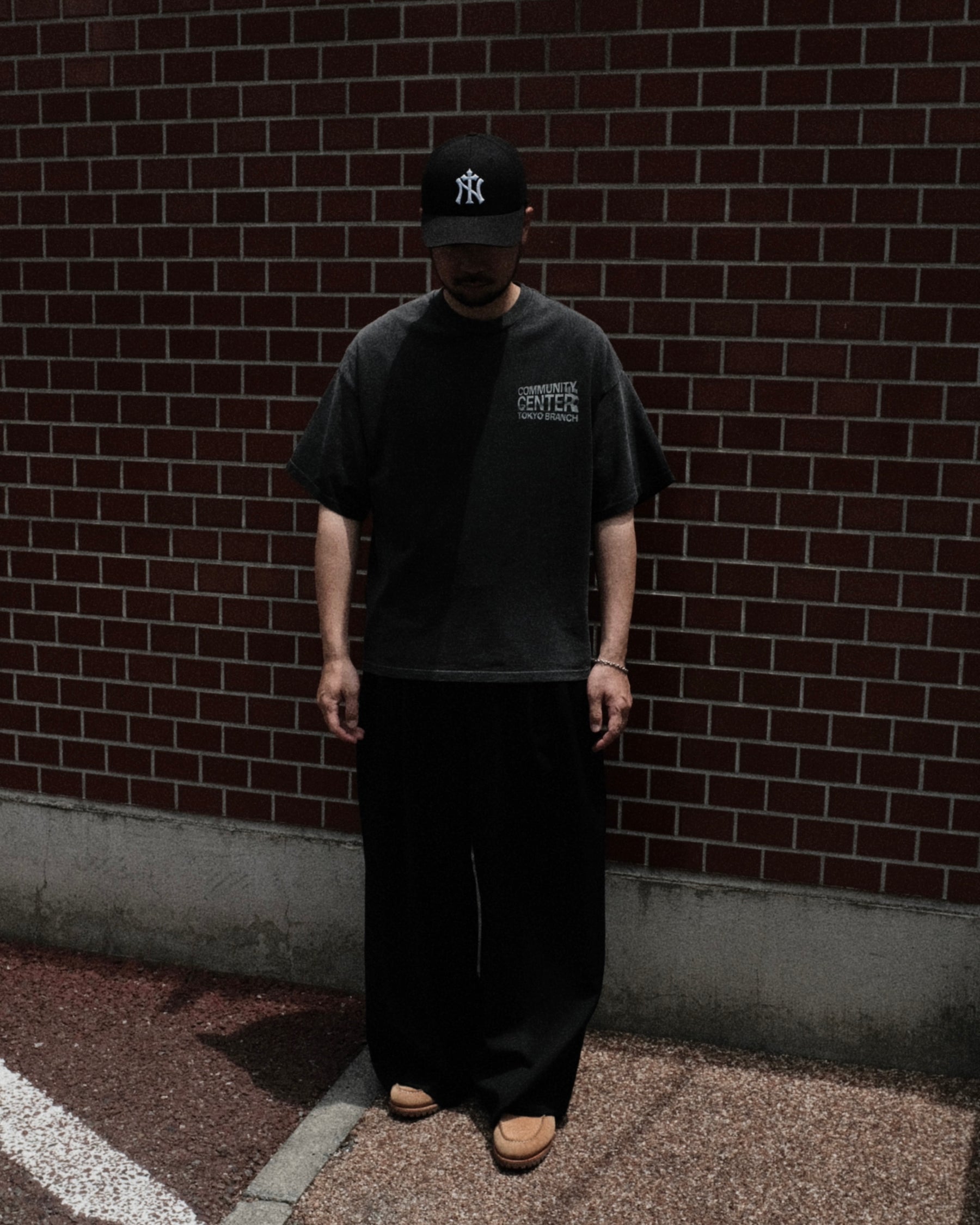 CCTB / LOGO CROP T FADED BLACK
