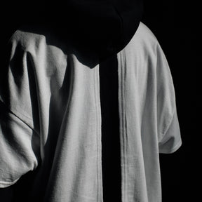 <span style="color: #ff2a00;">Last One</span> WESTFALL / WHATEVERWORKS DOUBLE HOODIE LS BLACK WHITE