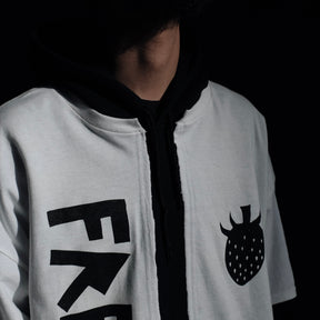 <span style="color: #ff2a00;">Last One</span> WESTFALL / WHATEVERWORKS DOUBLE HOODIE LS BLACK WHITE