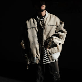 WESTFALL / MOHAWK SLEEVE BOMBER LS DIRTY WHITE
