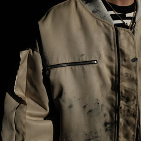 WESTFALL / MOHAWK SLEEVE BOMBER LS DIRTY WHITE