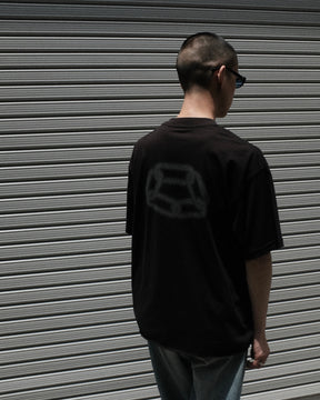 CCTB / CHAIN RAW EDGE T VINTAGE BLACK