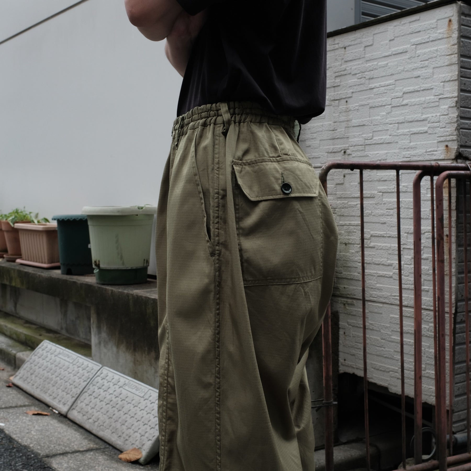 <span style="color: #f50b0b;">Last One</span> 
SOWBOW / FIELD PANTS OLIVE