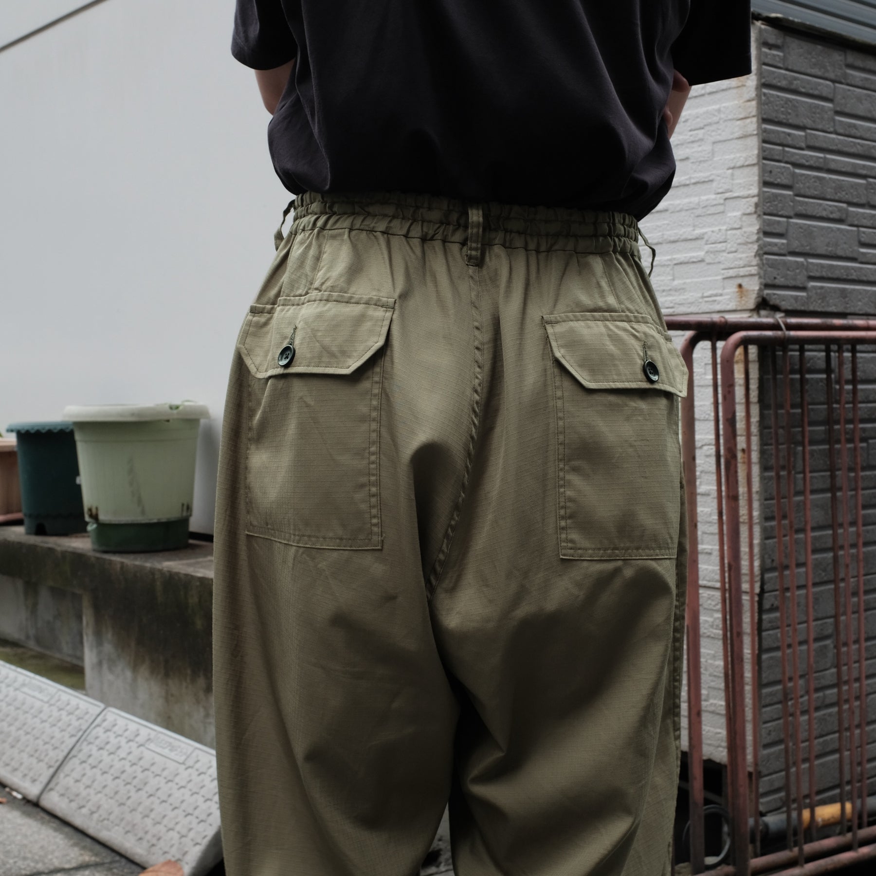 <span style="color: #f50b0b;">Last One</span> 
SOWBOW / FIELD PANTS OLIVE