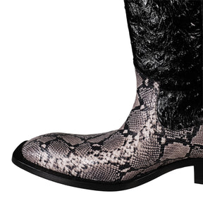 <span style="color: #f50b0b;">Last One</span> Martine Rose / COWBOY BOOT GREY-BLACK