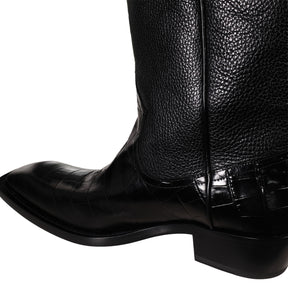 <span style="color: #f50b0b;">Last One</span> Martine Rose / COWBOY BOOT BLACK