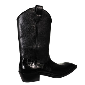 <span style="color: #f50b0b;">Last One</span> Martine Rose / COWBOY BOOT BLACK