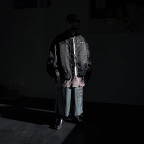<span style="color: #ff2a00;">Last One</span> WESTFALL / MOHAWK SLEEVE BOMBER LS BLACK