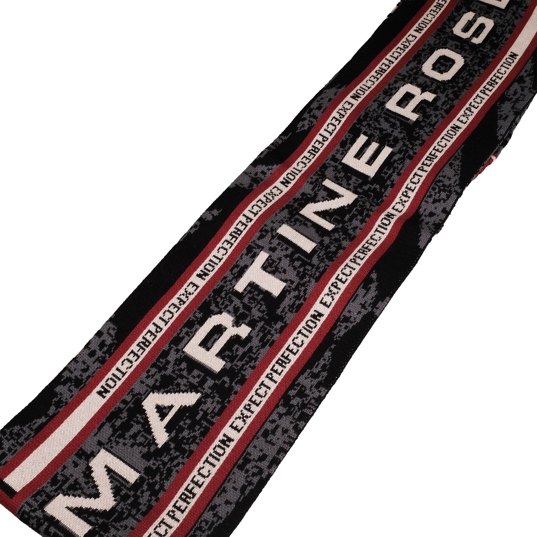 Martine Rose / REVERSIBLE SCARF GREY-RED