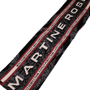 Martine Rose / REVERSIBLE SCARF GREY-RED