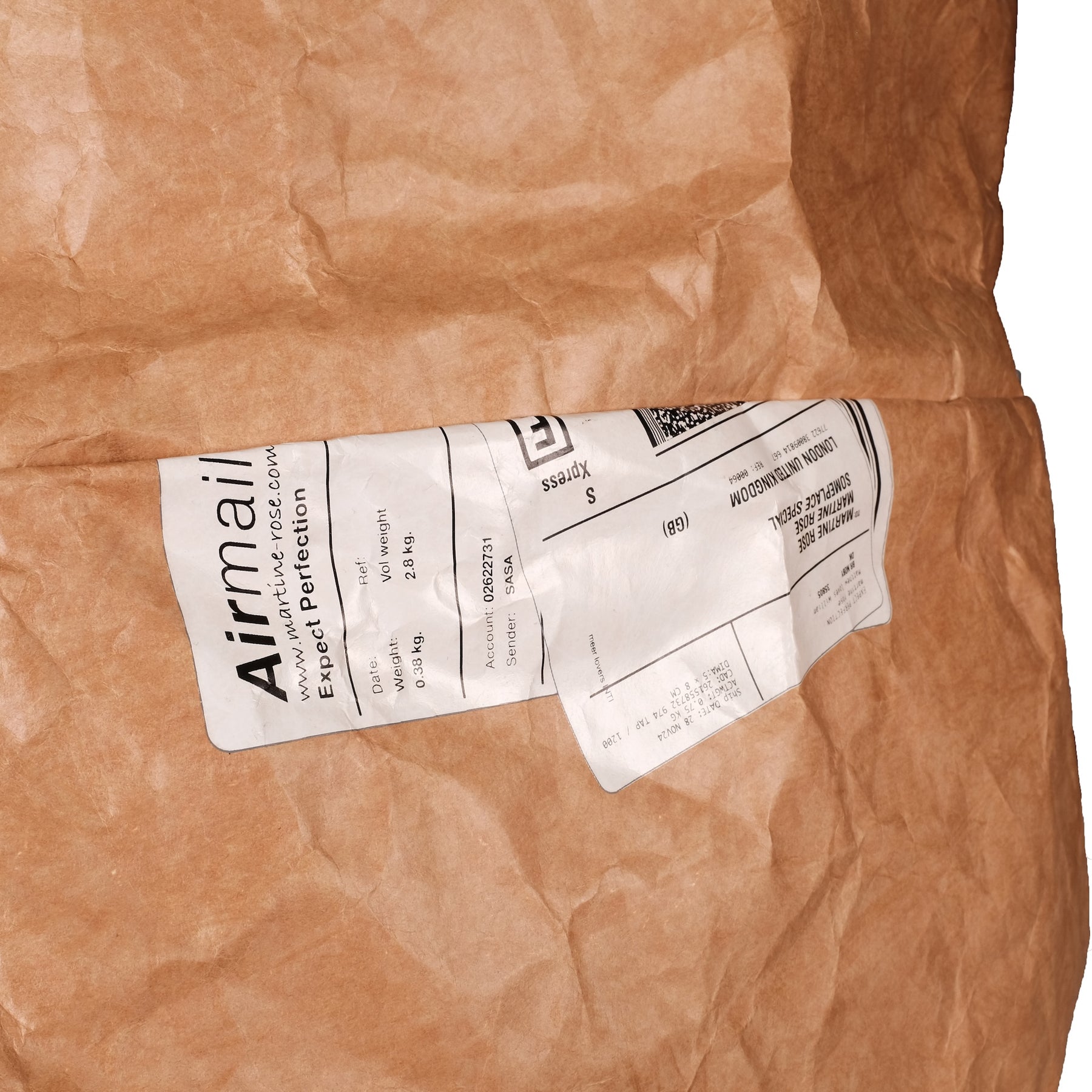 Martine Rose / FOLDABLE BAG BEIGE