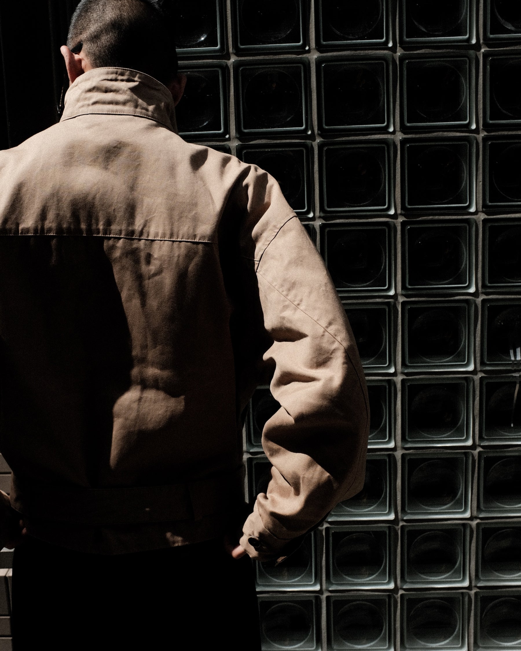 SOSHIOTSUKI / REVERSIBLE BLOUSON BEIGE × KHAKI