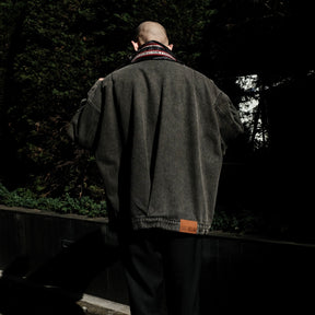 <span style="color: #f50b0b;">Last One</span> 1313 SELAH / SANTIAGO DENIM JACKET WASHED GREY