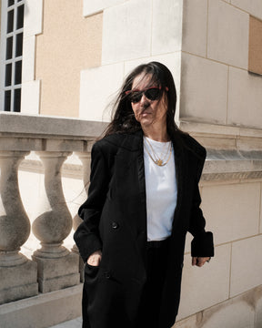 SOSHIOTSUKI / INSIDE LAPEL JACKET BLACK