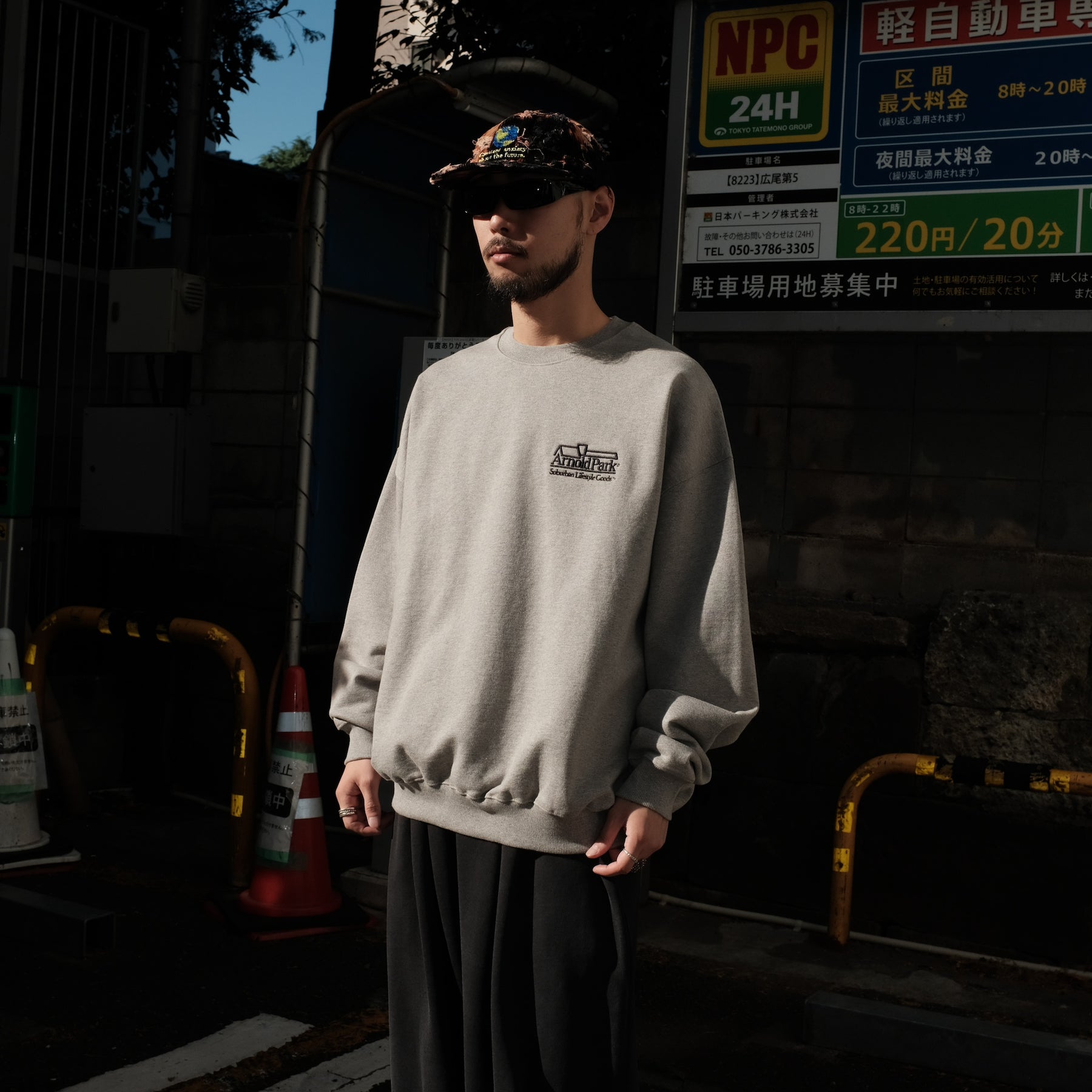 【CCTB Exclusive】ARNOLD PARK STUDIOS / CONSTANT ANXIETY CRUSH CAP by TEPPEI FURUYAMA