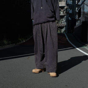 INTODUSK / GATHER DRAWSTRING SWEAT PANT WASHED NAVY