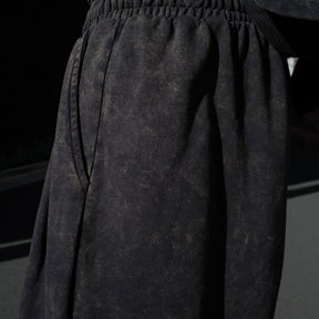 INTODUSK / GATHER DRAWSTRING SWEAT PANT WASHED NAVY