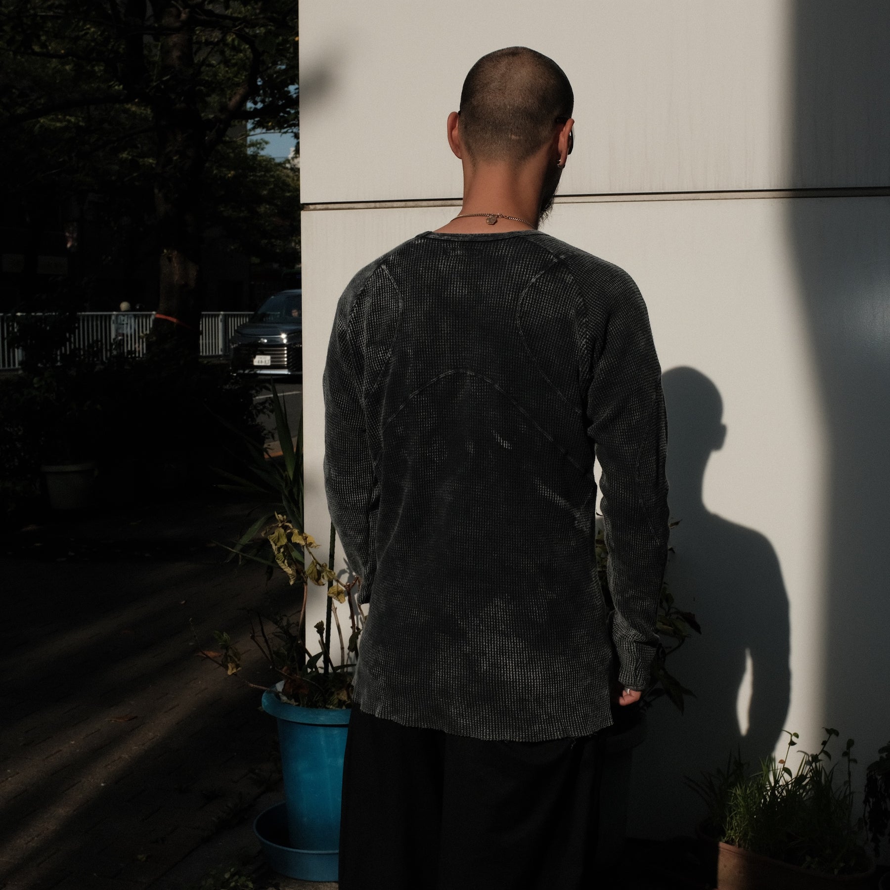 ROTOL / X LONG SLEEVE TEE CHARCOAL
