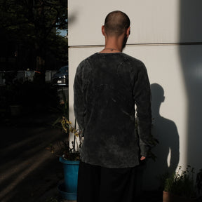 ROTOL / X LONG SLEEVE TEE CHARCOAL