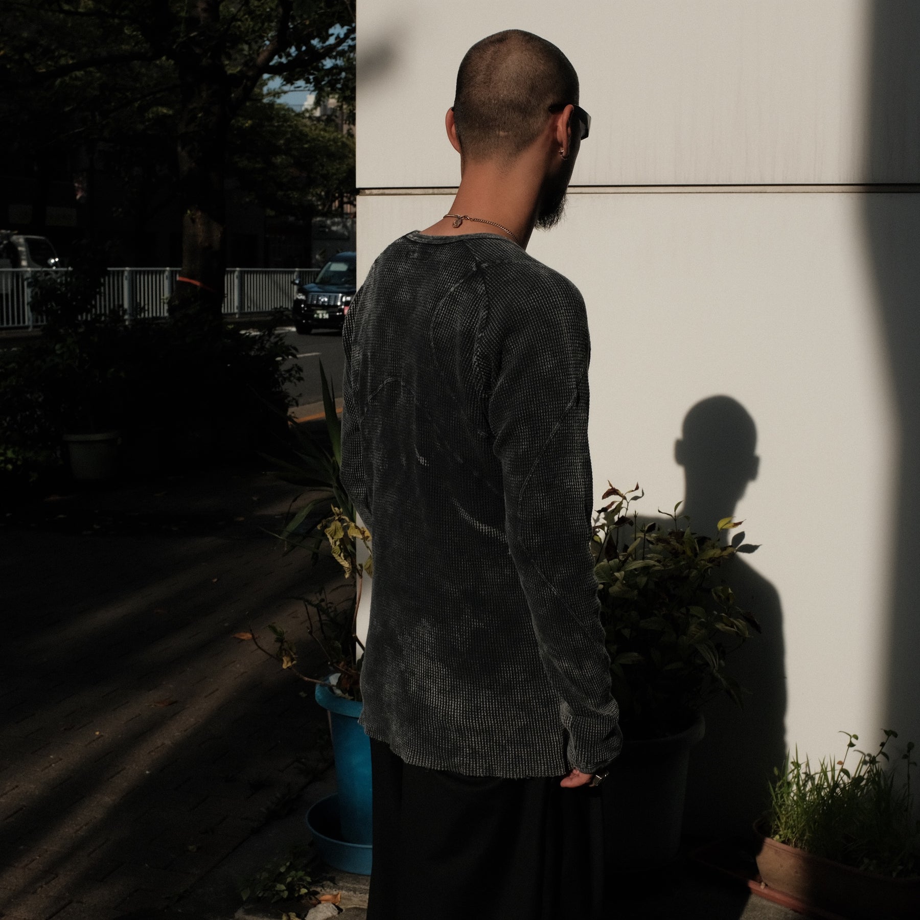 ROTOL / X LONG SLEEVE TEE CHARCOAL