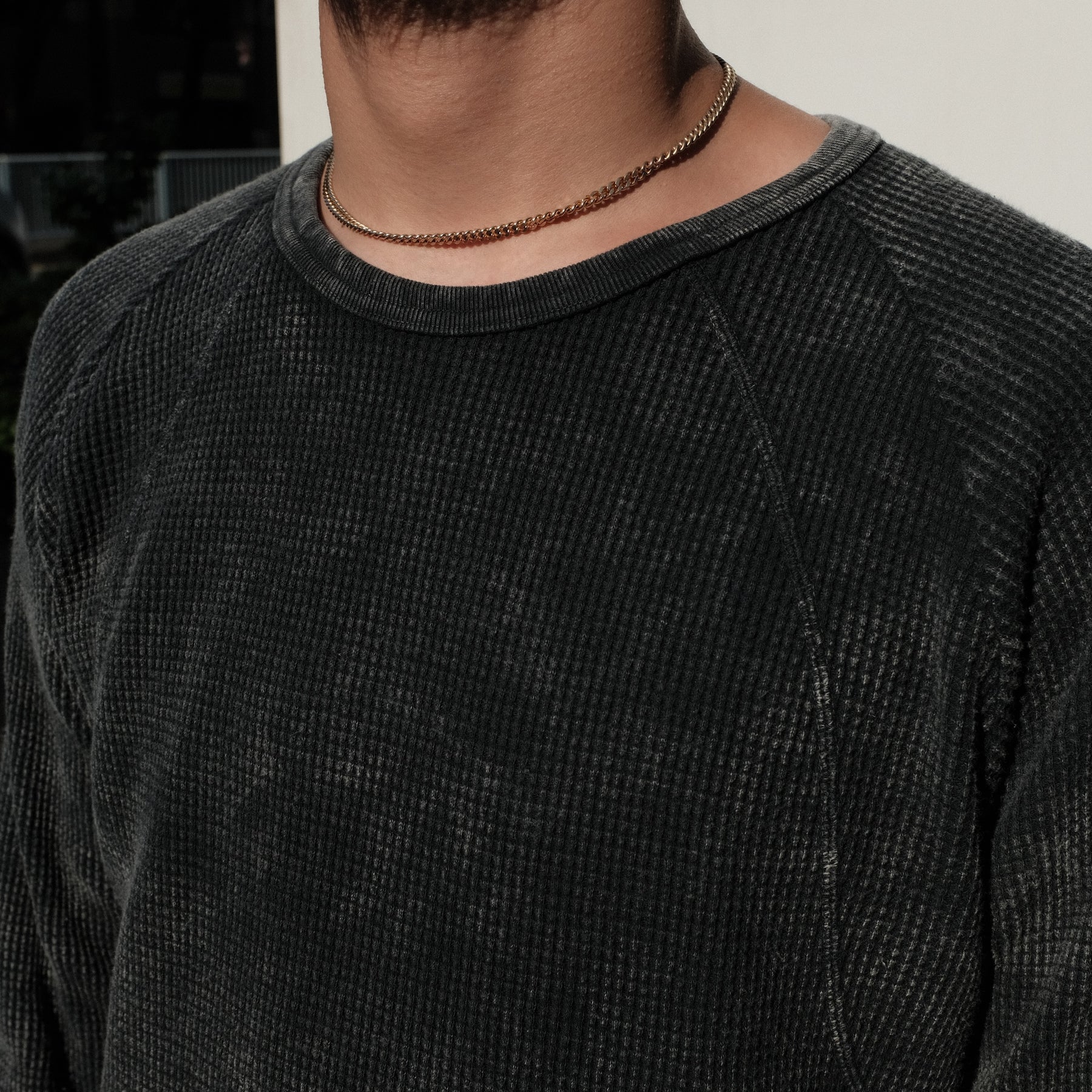 ROTOL / X LONG SLEEVE TEE CHARCOAL